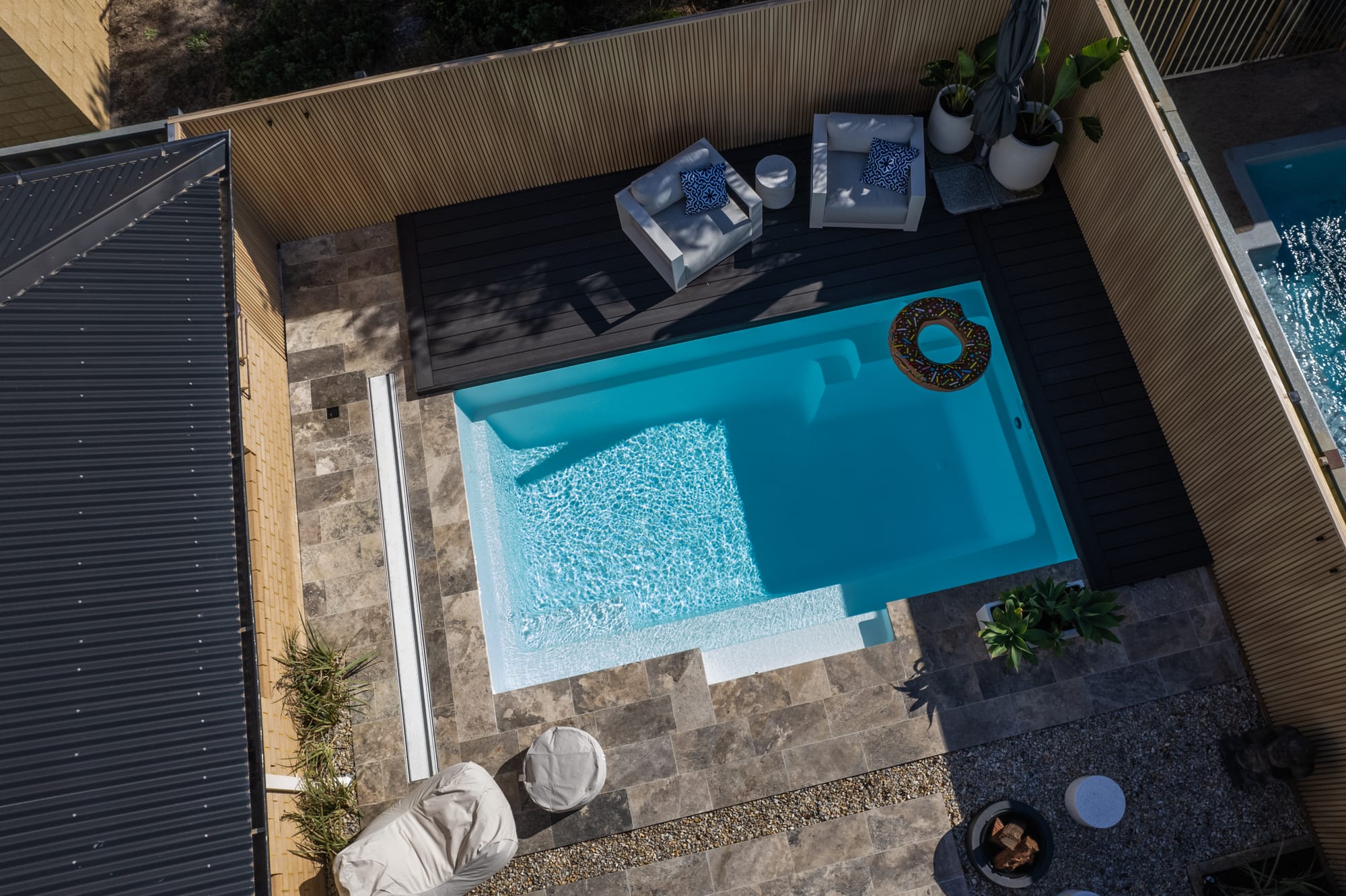 Dynasty Pools on-site